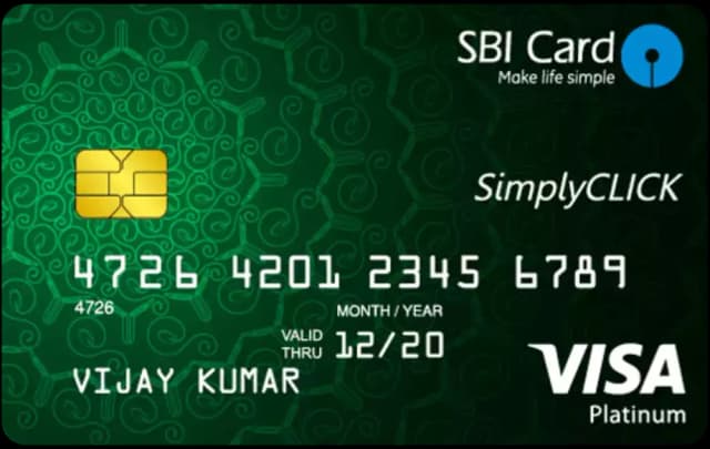 SBI SimplyCLICK Credit Card